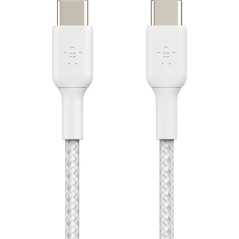 Belkin BOOST CHARGE 1m USB Type-C Cable - Premium Quality, Fast Charging, Durable & Stylish White Design